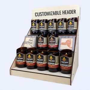 masaüstü ahşap stand