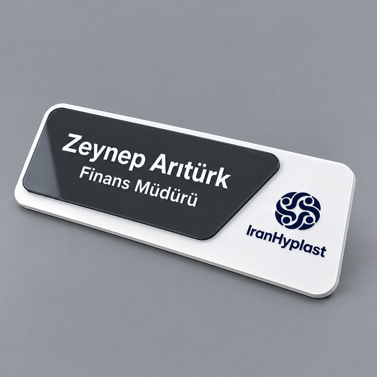 antrasit beyaz pleksi tabela
